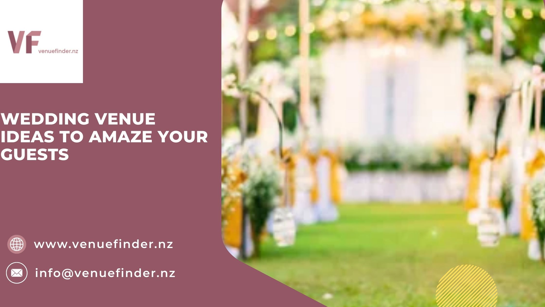 wedding ceremony venues in Christchurch